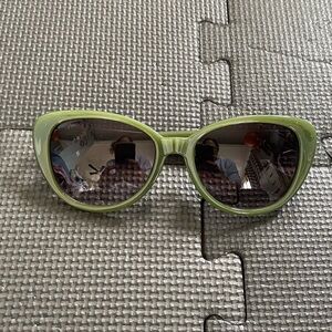 Loft green sunglasses